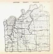 Jackson County, Kansas City, Brooking, Prairie, Washington, Van Buren, Fort Osage, Sni-A-Bar, Independence, Missouri State Atlas 1940c